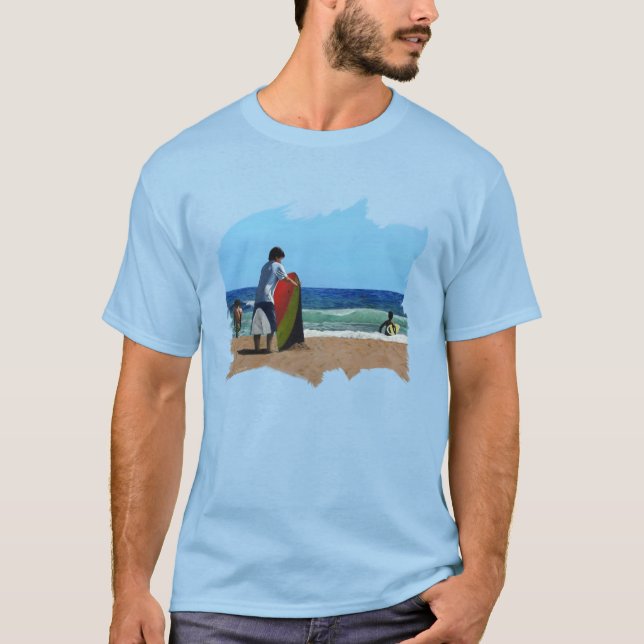 Camiseta Muchacho en la playa (Anverso)