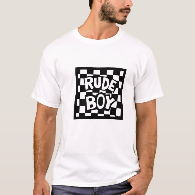 Camiseta Muchacho grosero (Anverso)