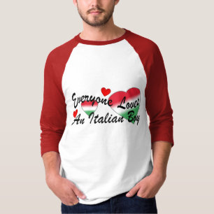Camiseta Muchacho italiano de los amores I