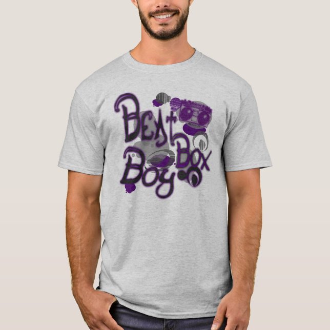 Camiseta Muchacho P de Beatbox (Anverso)