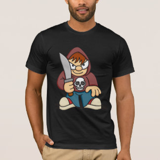 Camiseta Muchacho travieso con el cuchillo