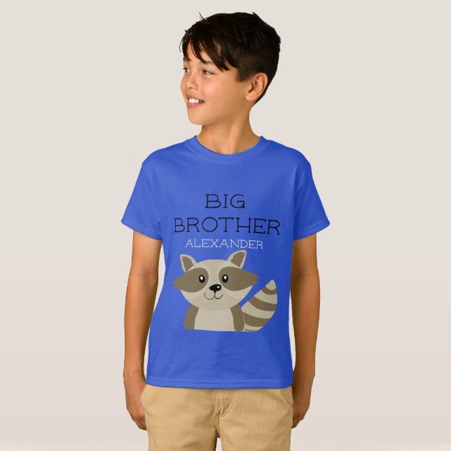 Camiseta Muchachos animales del hermano de los muchachos (Anverso completo)