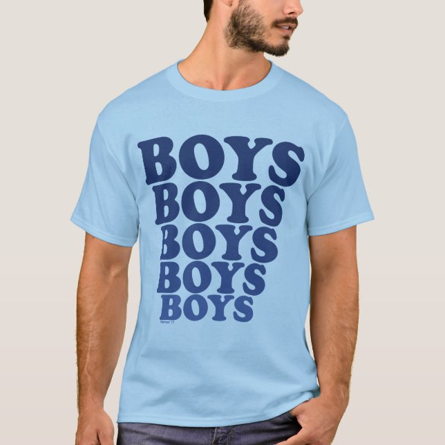 Camiseta Muchachos de los muchachos de los muchachos gay (Anverso)