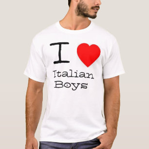 Camiseta Muchachos del italiano del *heart* I