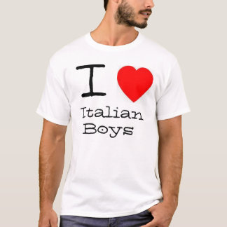 Camiseta Muchachos del italiano del *heart* I