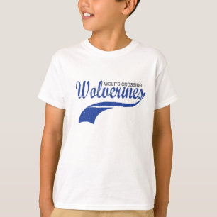 Camiseta Muchachos del raglán del béisbol de los carcayú