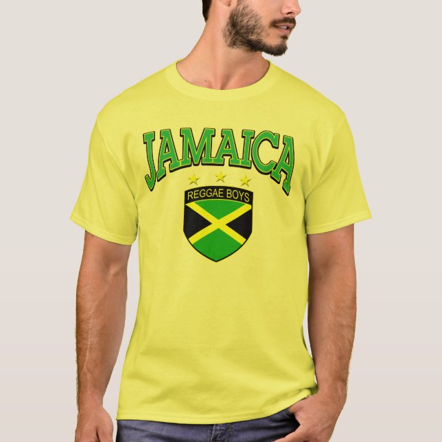Camiseta Muchachos del reggae de Jamaica (Anverso)