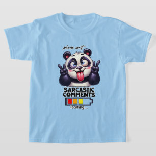 Camiseta Muchachos divertidos sarcasmos cargando arte de pa