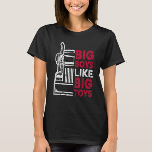 Camiseta Muchachos grandes como camioneros grandes