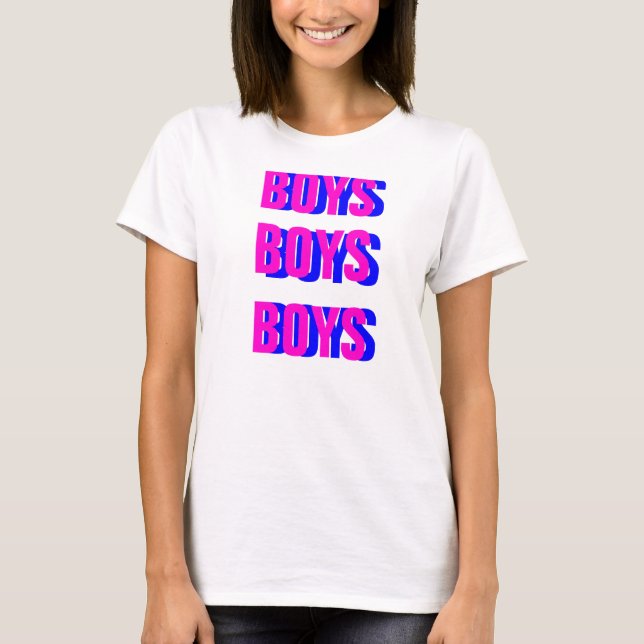 CAMISETA MUCHACHOS, MUCHACHOS, MUCHACHOS (Anverso)