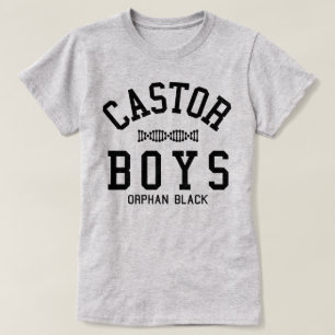 Camiseta Muchachos negros huérfanos del echador