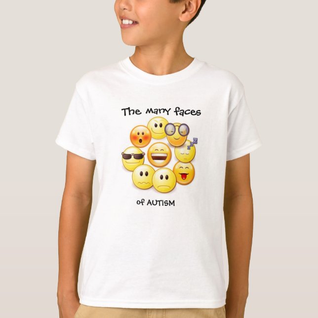 Camiseta Muchas caras (Anverso)