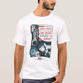 Camiseta Muchas piezas, un cuerpo