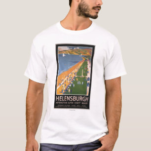 Camiseta Muchedumbres a lo largo del poster de los