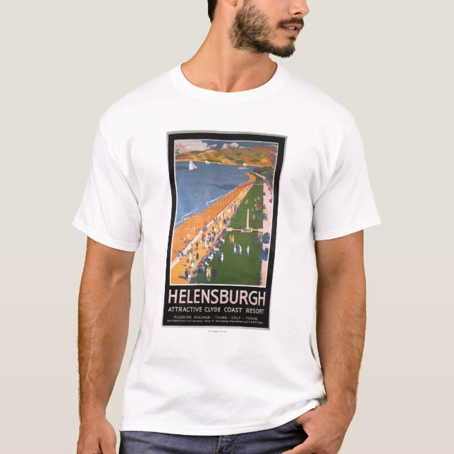 Camiseta Muchedumbres a lo largo del poster de los (Anverso)