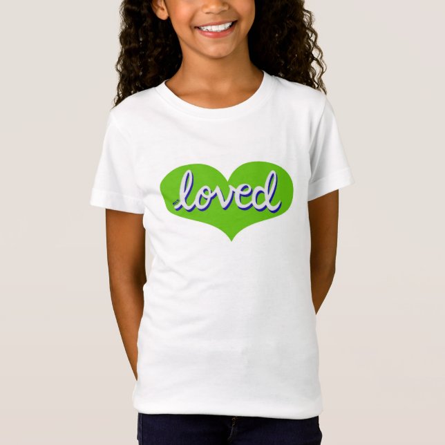 Camiseta Mucho amor - Chicas equipados (Anverso)