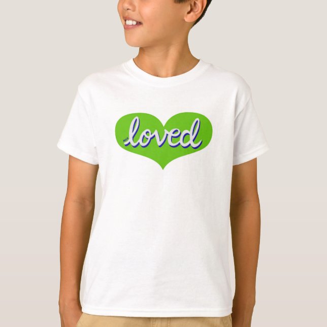 Camiseta Mucho amor - niños (Anverso)