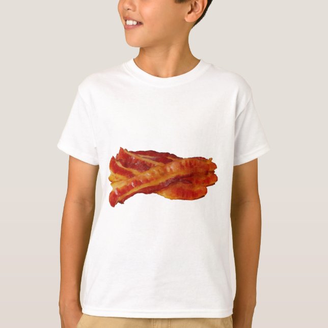Camiseta Mucho bacón (Anverso)