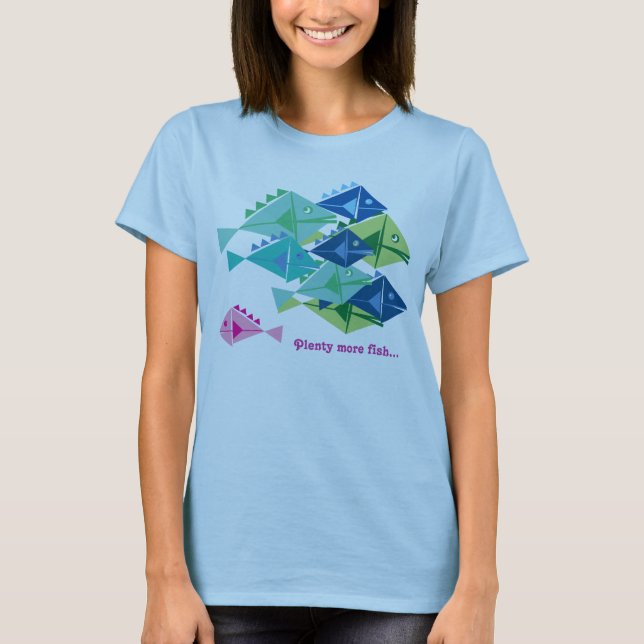 Camiseta Mucho más pescado (Anverso)
