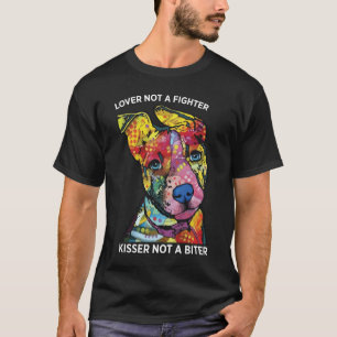 Camiseta Mucho Menos Un Besador De Combate, No Un Perro De 