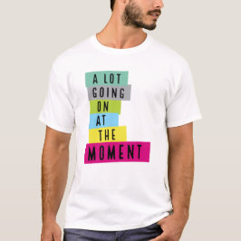 Camiseta Mucho Pasando En Este Momento Lentejuelas, Cita Sa