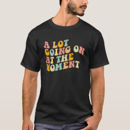 Camiseta Mucho Pasando En Este Momento Lentejuelas, Cita Sa
