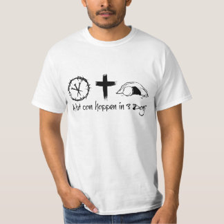 Camiseta Mucho puede ocurrir en 3 días de Pascua Cristiana 