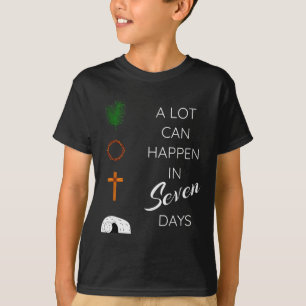 Camiseta Mucho Puede Suceder En 7 Días Domingo De Ramos Sem