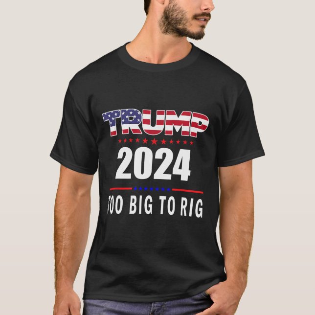 Camiseta Mucho Que Hacer Diciendo Que Trump 2024 Es Diverti (Anverso)