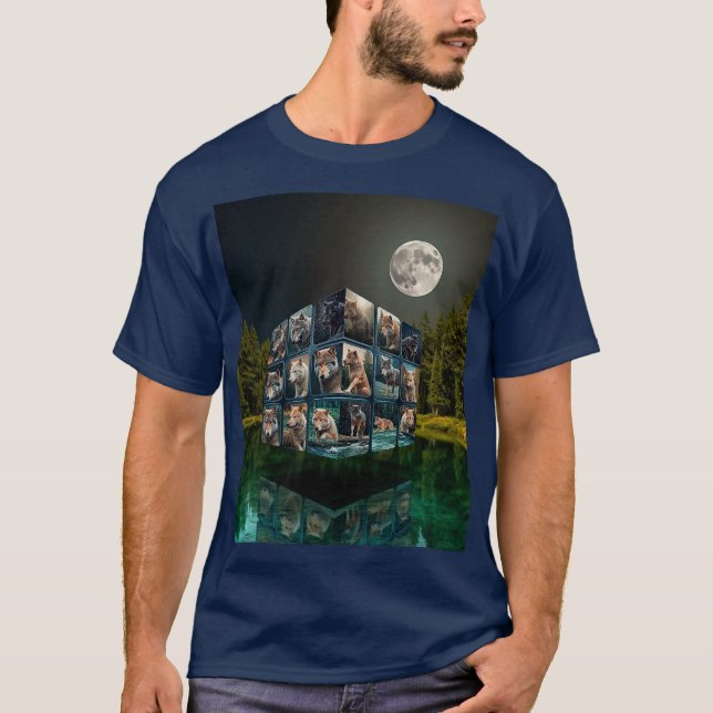 Camiseta Muchos lobos (Anverso)