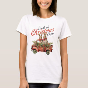Camiseta Muchos Navidades saludan a los conejos en Camión R