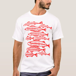 Camiseta Muchos peces