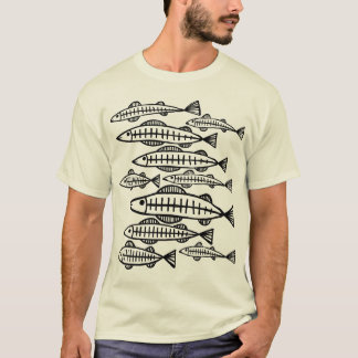 Camiseta Muchos peces