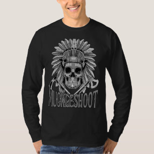 Camiseta Muckleshoot Skull & Headdress Nativo Muck