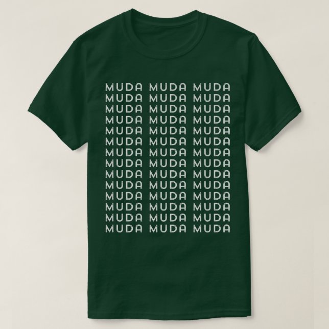 Camiseta Muda Muda Muda Weeb Anime Japón weeaboo Japonés m (Diseño del anverso)