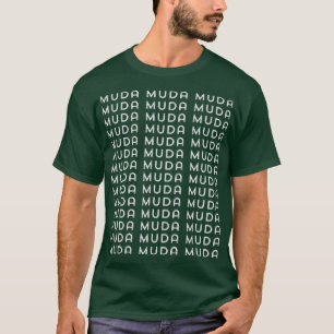 Camiseta Muda Muda Muda Weeb Anime Japón weeaboo Japonés m