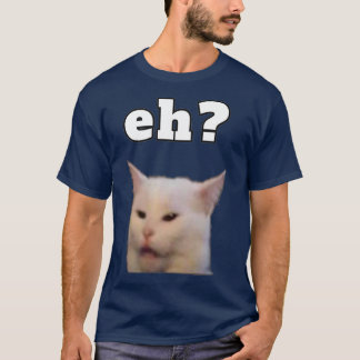 Camiseta Mudge the Cat Dinner Cat Meme