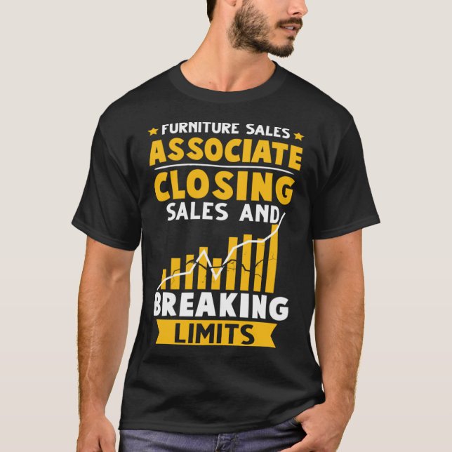 Camiseta Muebles Ventas Asociado Cierre Ventas Breaking L (Anverso)