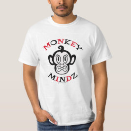 Camiseta Mueca del logotipo de Mindz del mono