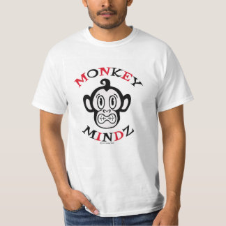 Camiseta Mueca del logotipo de Mindz del mono