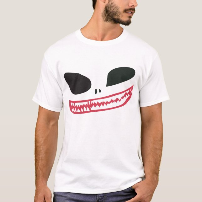 Camiseta Mueca del monstruo (Anverso)