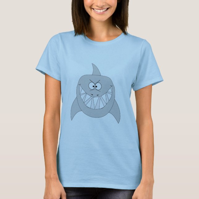 Camiseta Mueca del tiburón (Anverso)