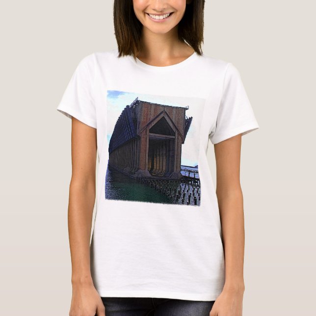 Camiseta Muelle del mineral de Marquette (Anverso)