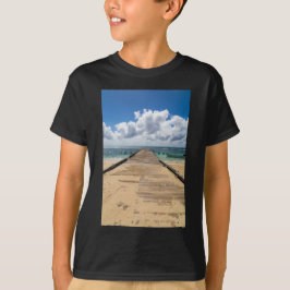 Camiseta Muelle en el océano Saona República Dominicana
