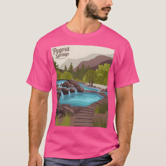 Camiseta Muelles Pagosa Donde La Naturaleza Cura Activo