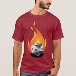 Camiseta Muera en un fuego (D.I.A.F)