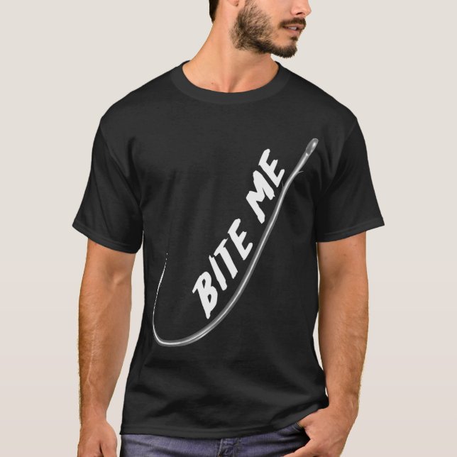 Camiseta MUÉRDANME - Pesca (Anverso)