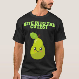 Camiseta Muérdelo a la pera más kawaii - Versión clásica
