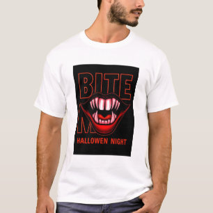 Camiseta Muérdeme – Noche de Halloween