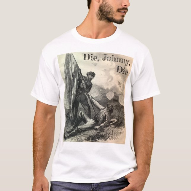 Camiseta Muere, Johnny, muere (Anverso)
